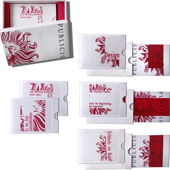 Push & Pull Cards mit Case 